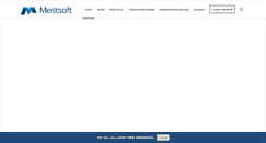 Desktop Screenshot of meritsoft.com